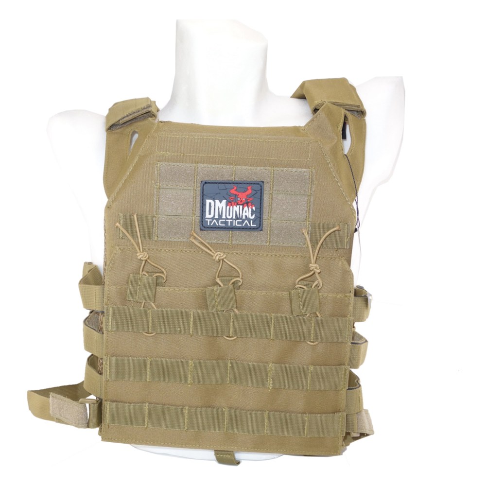 DMoniac Tactical Veste tactique type JPC Cordura Tan