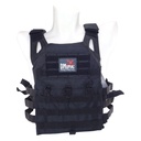 DMoniac Tactical Veste tactique type JPC Cordura Noir