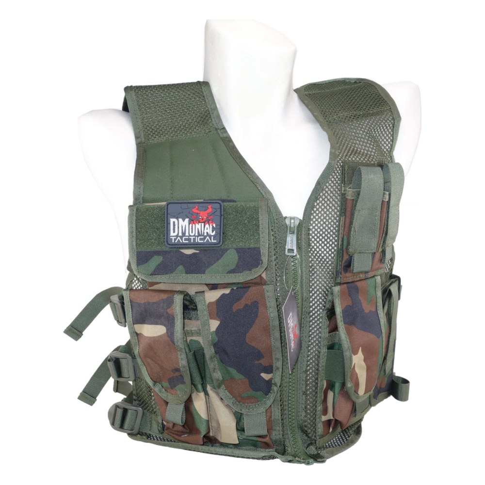 [911306] DMoniac Veste tactique Recon Camo Woodland