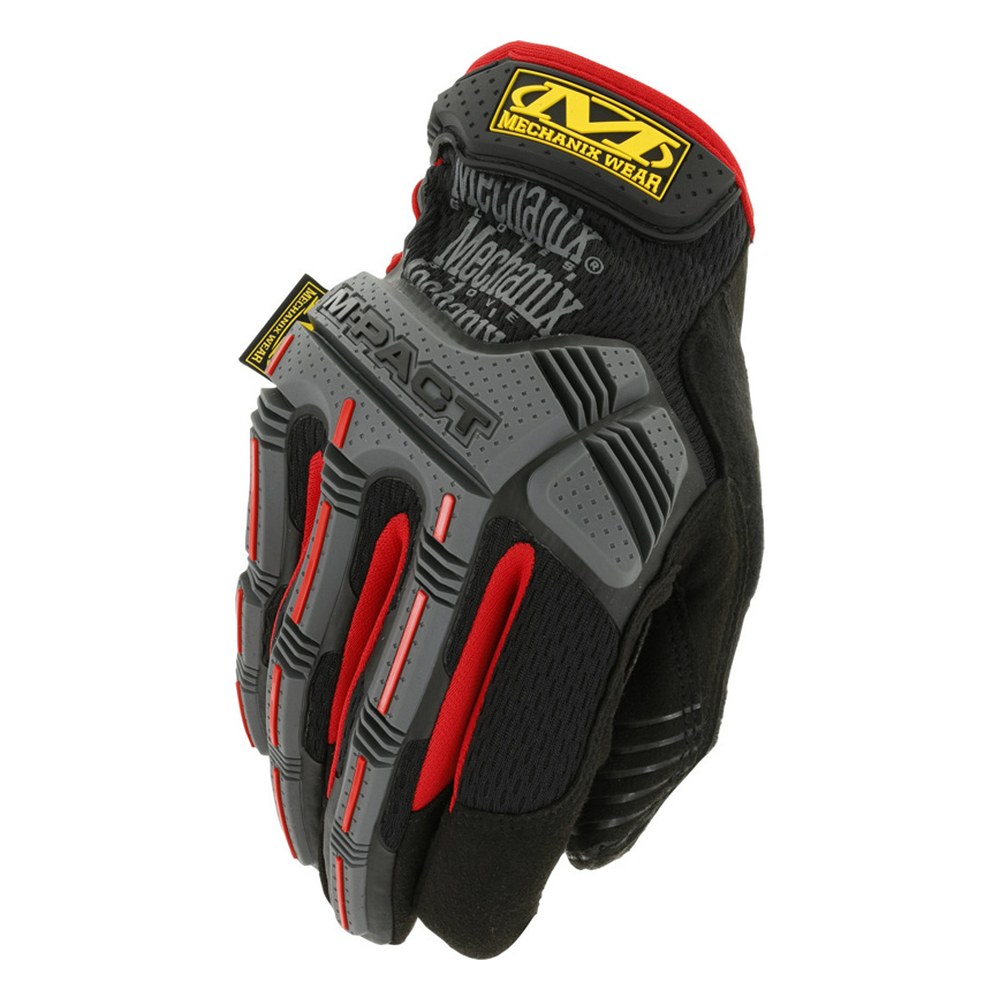 [830170L] Mechanix Gants M-PACT Noir/Rouge Taille L MPT-52-010