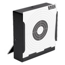 UX Porte cible métal plat Noir 14x14cm