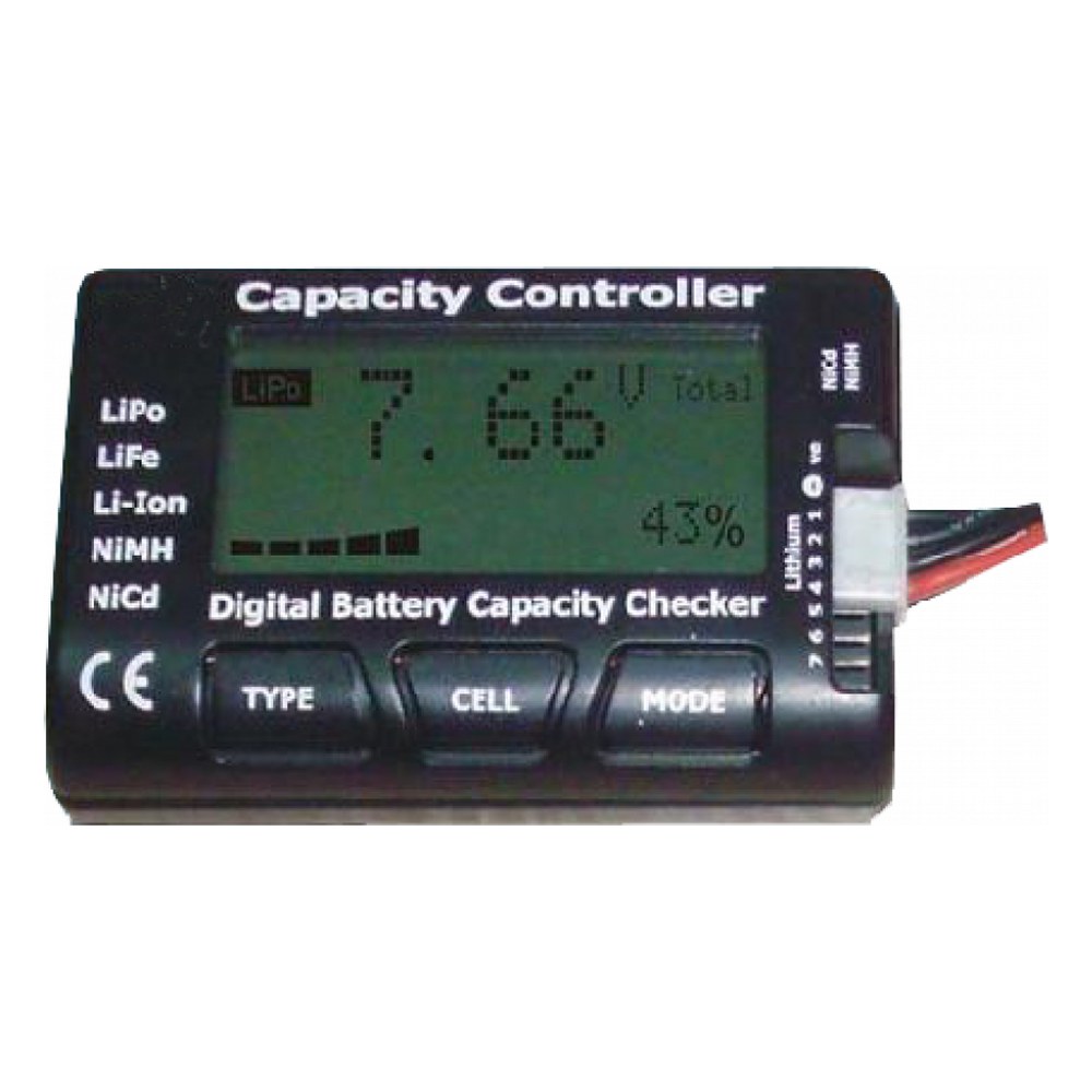 LiPo testeur / Buzzer Gun Alarm 8S Bluemax