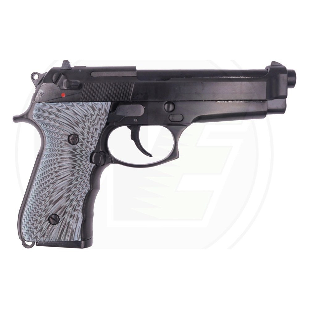 [7802] WE M92 6mm Eagle Noir GAZ Semi-Full-Auto Blowback 0.9J