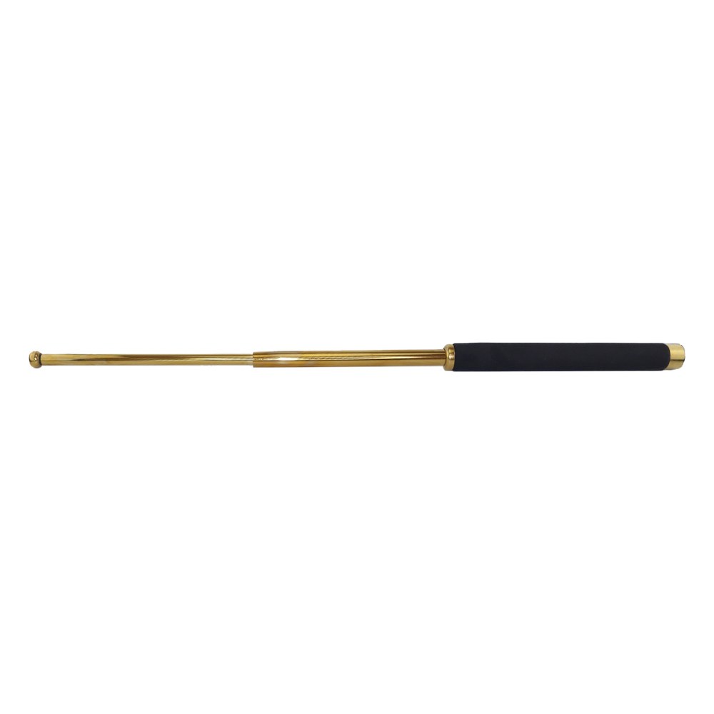 [769263] Matraque Téléscopique Acier Grip Mousse 26 pouces Or