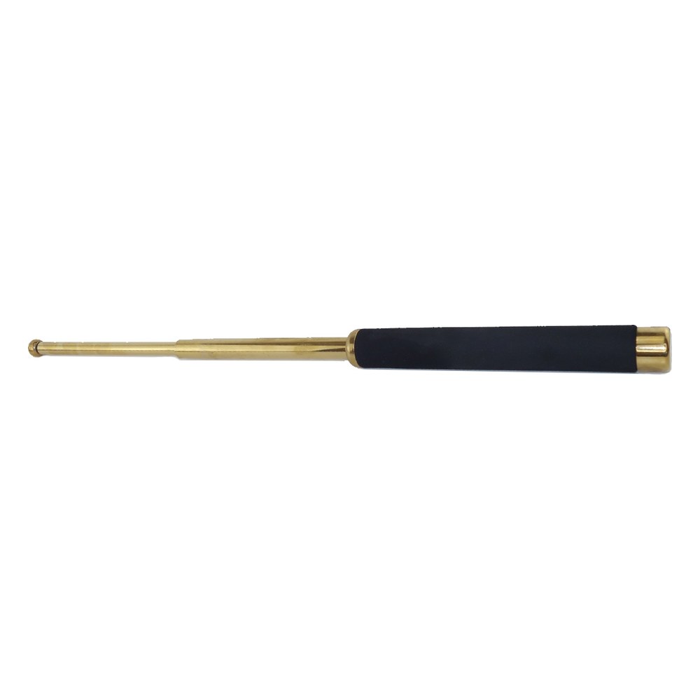[769213] Matraque Téléscopique Acier Grip Mousse 21 pouces Or