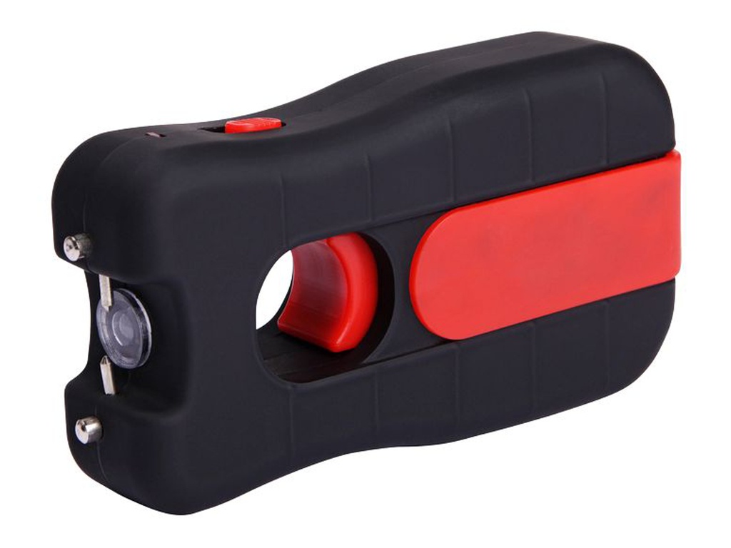 [768399] Shocker Mod 802 Noir/Rouge 3 000 000 V lampe housse accu rechargeable
