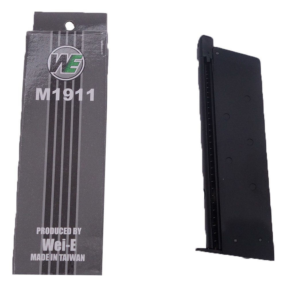 [76011] WE Chargeur pour 1911 Noir GAZ 15 billes