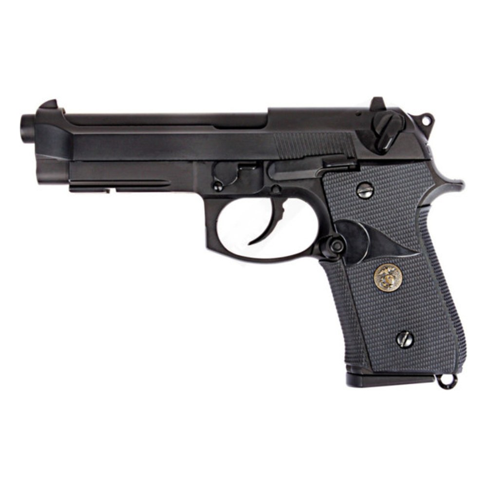 WE M9A1 Marine Noir GAZ Blowback 0.9J
