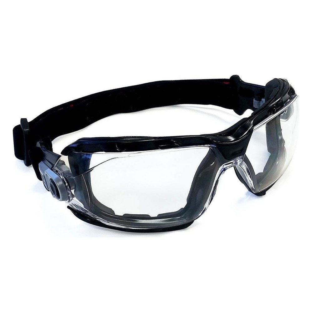 lunette-Masque de protection avec bord mousse et élastique EN166