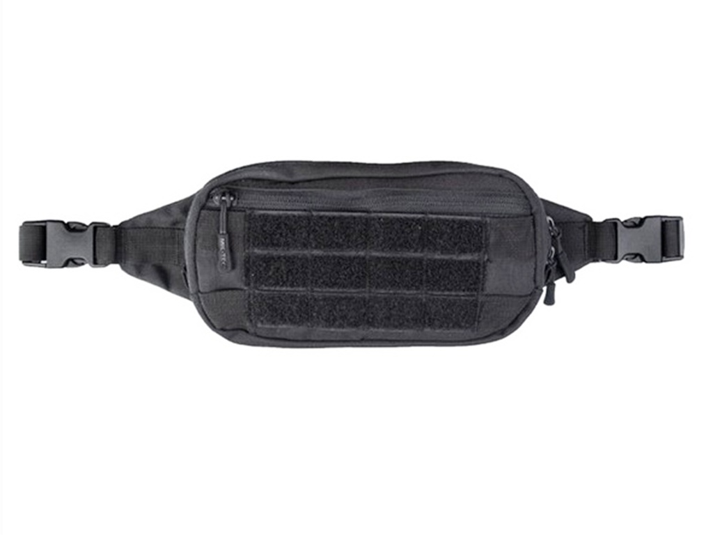 [67664BK] Sac Banane (Bandoullière) attache Molle Noir