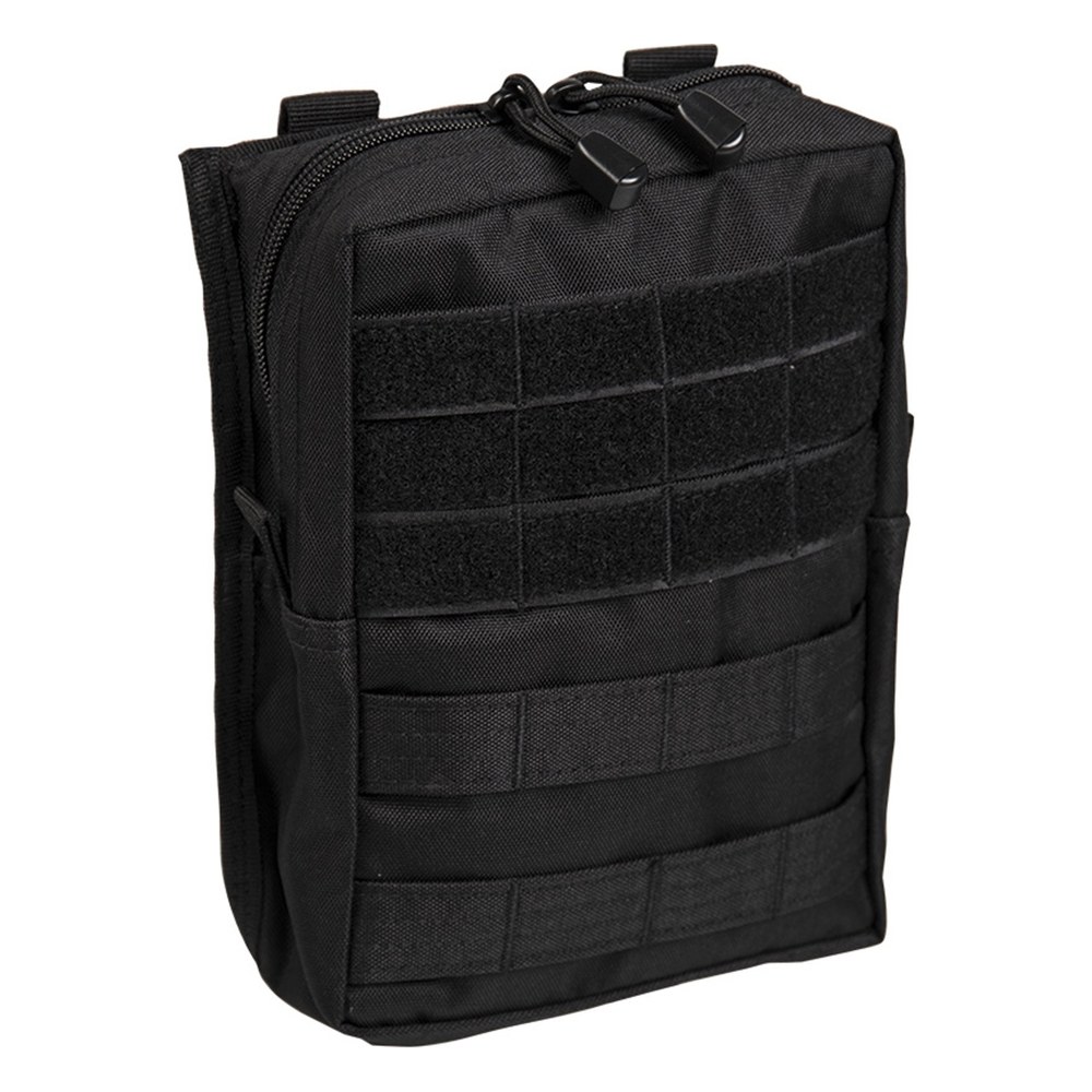 [67662BK] Grande poche de ceinture Noir fixation MOLLE