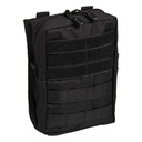 Grande poche de ceinture Noir fixation MOLLE