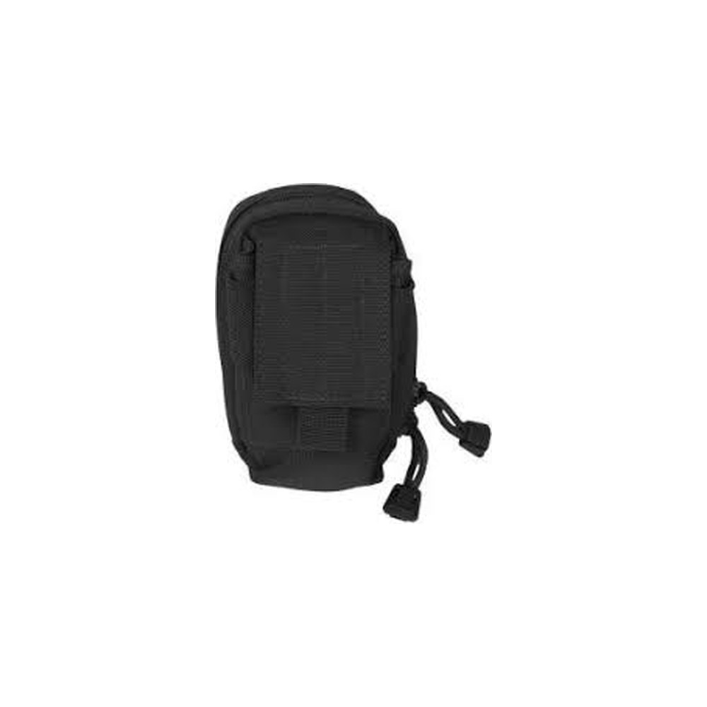 [67379] Etui de ceinturon rembourré noir 13x9x3cm avec poche