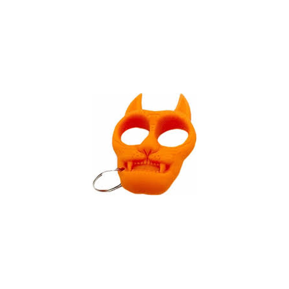 [67358] Porte-clef Tête de Chat Orange