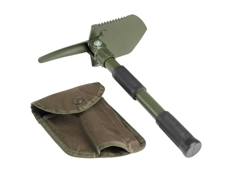 [67312] Pelle compact pliable olive avec étui