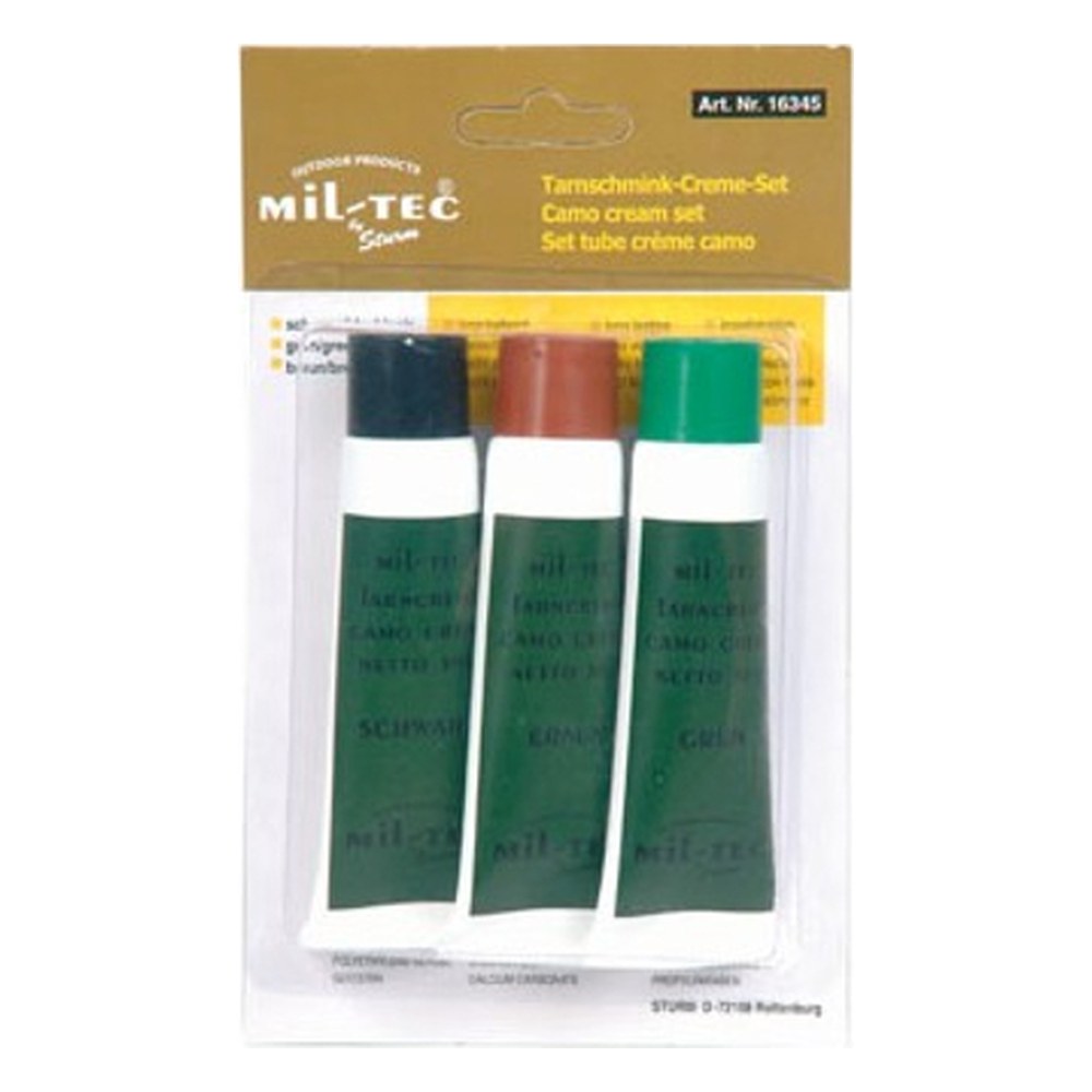 Crème camouflage tube 30g (x3)