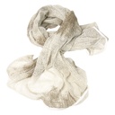 Echarpe filet Blanc neige 190x90 cm