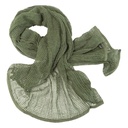 Echarpe filet OLIVE 190x90 cm
