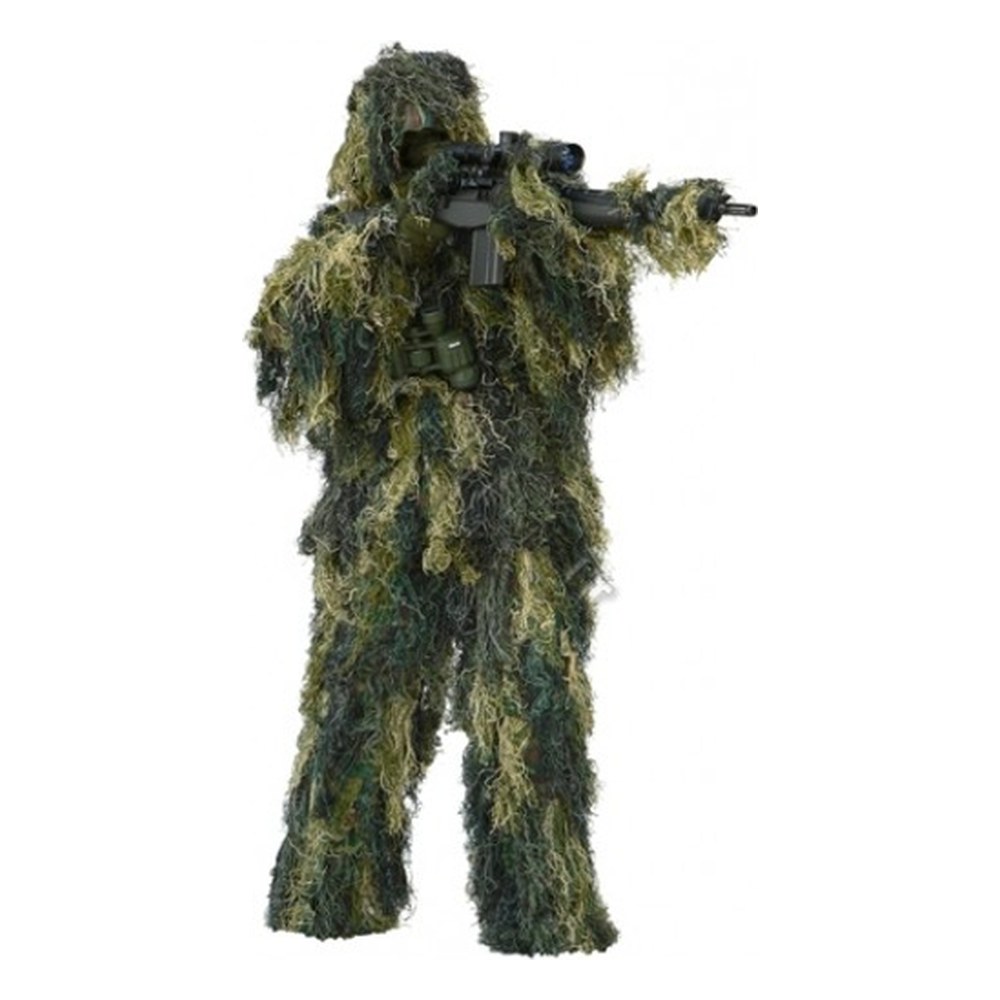 [67203] Ghillie camouflage en 4 éléments (sac de transport)