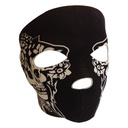 DMoniac Masque néoprène intégral noir "Pirate"