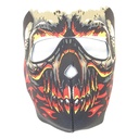 DMoniac Masque néoprène intégral "Red zombie"