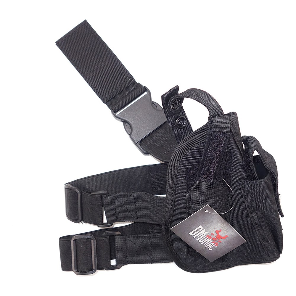 DMoniac Holster de cuisse universel droitier NOIR