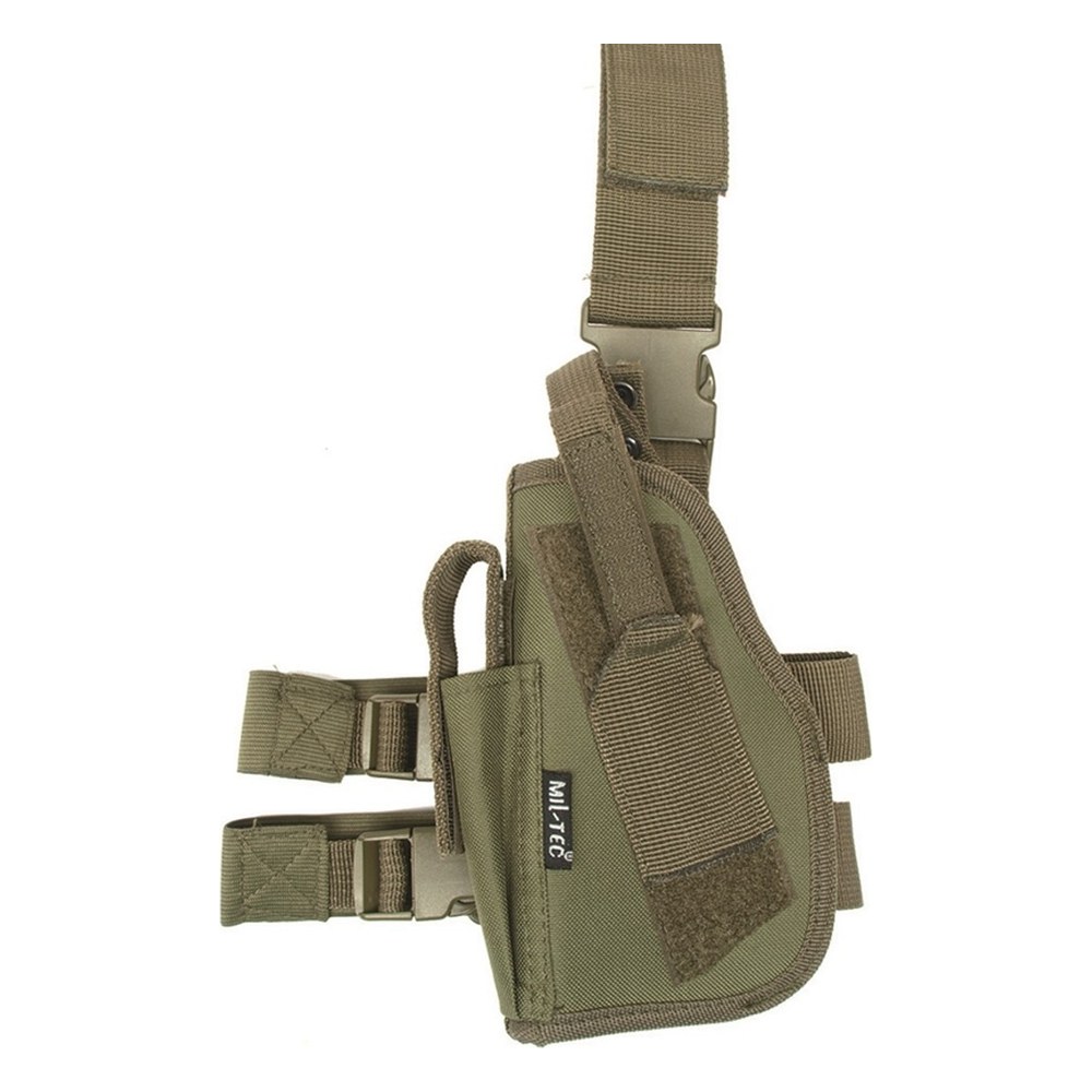 [67001] DMoniac Holster de cuisse universel Gaucher OLIVE
