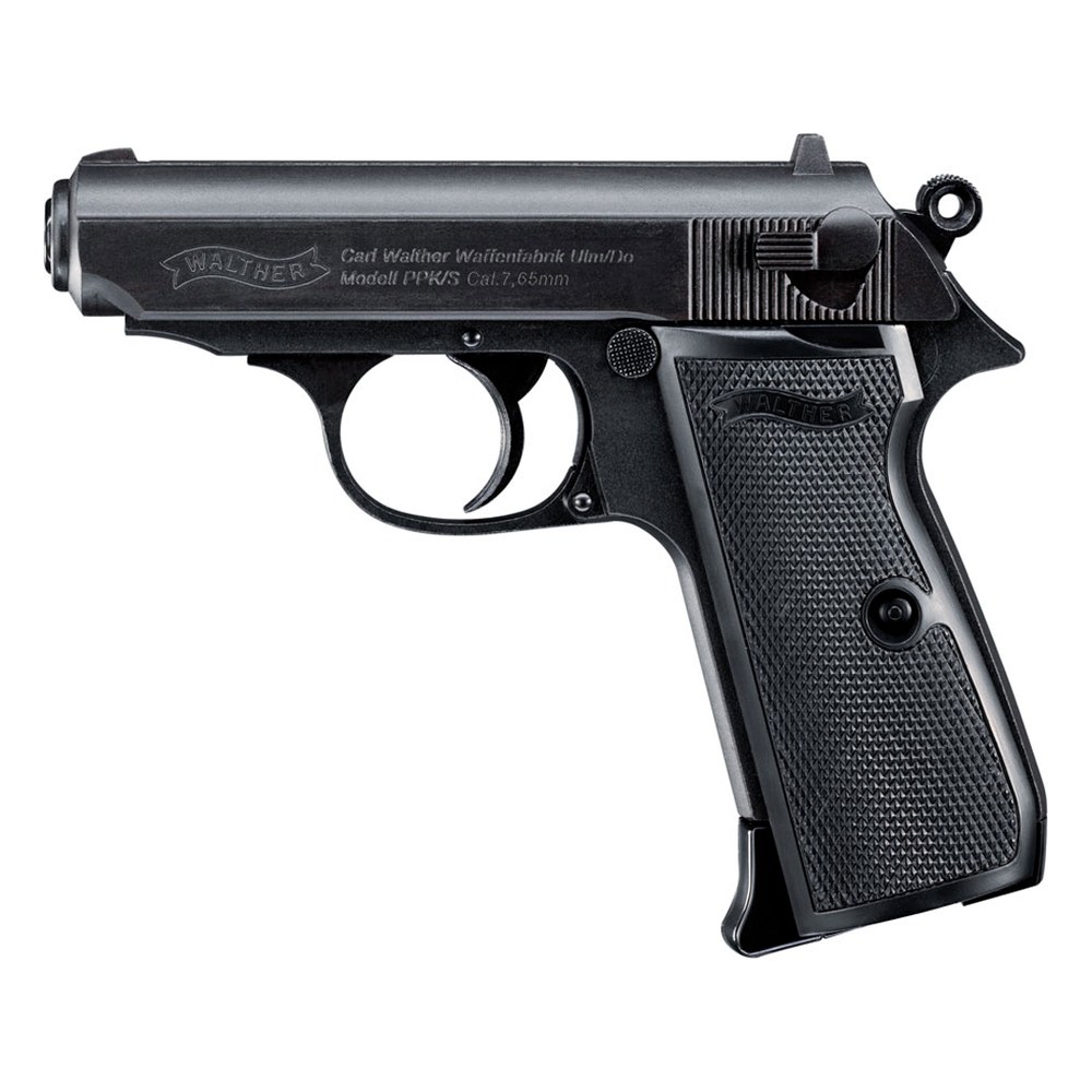 [58315] Walther PPK/S 4.5mm (.177) bb Noir Métal Co2 Blowback 1.3J