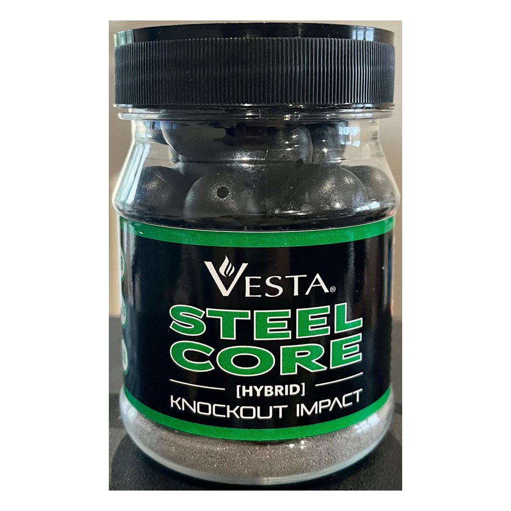 Vesta Boîte de 50 balles Steel Core/Knockout Impact Cal. 0.68
