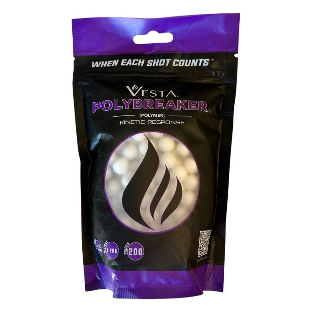 Vesta Sachet de 200 balles Polybreaker/Kinetic Response Cal.0.50