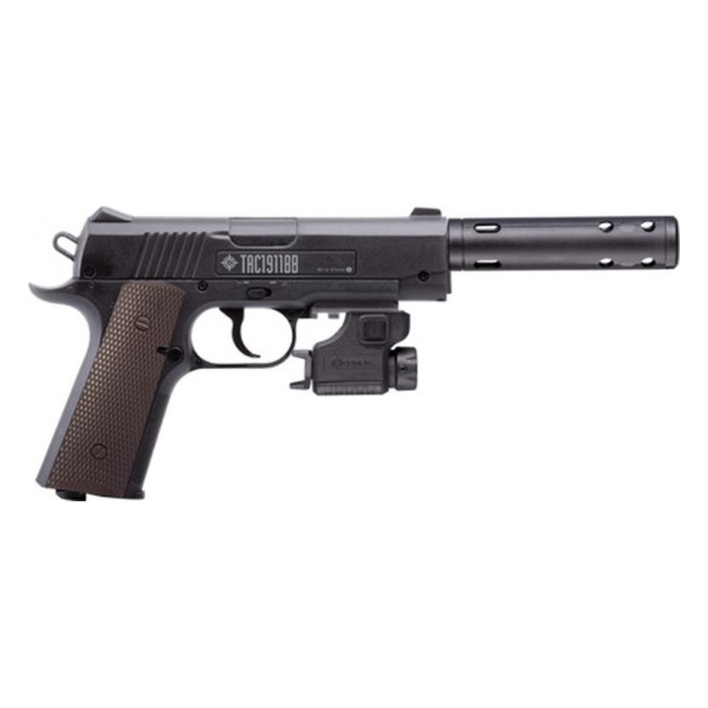 [40005] Crosman Pistolet 1911 Tactical Co2 4,5mm bb (.177) 3.8 J