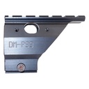 Rail 6 slots déporté aluminium CNC pour P99
