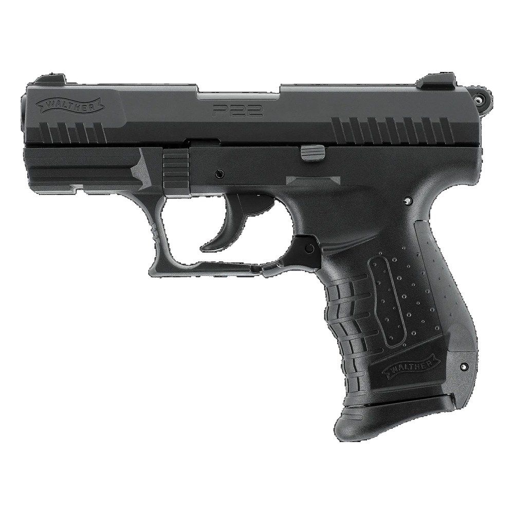 [3080260] Walther Pistolet à blanc P22 Ready 9mm P.A.K. Noir