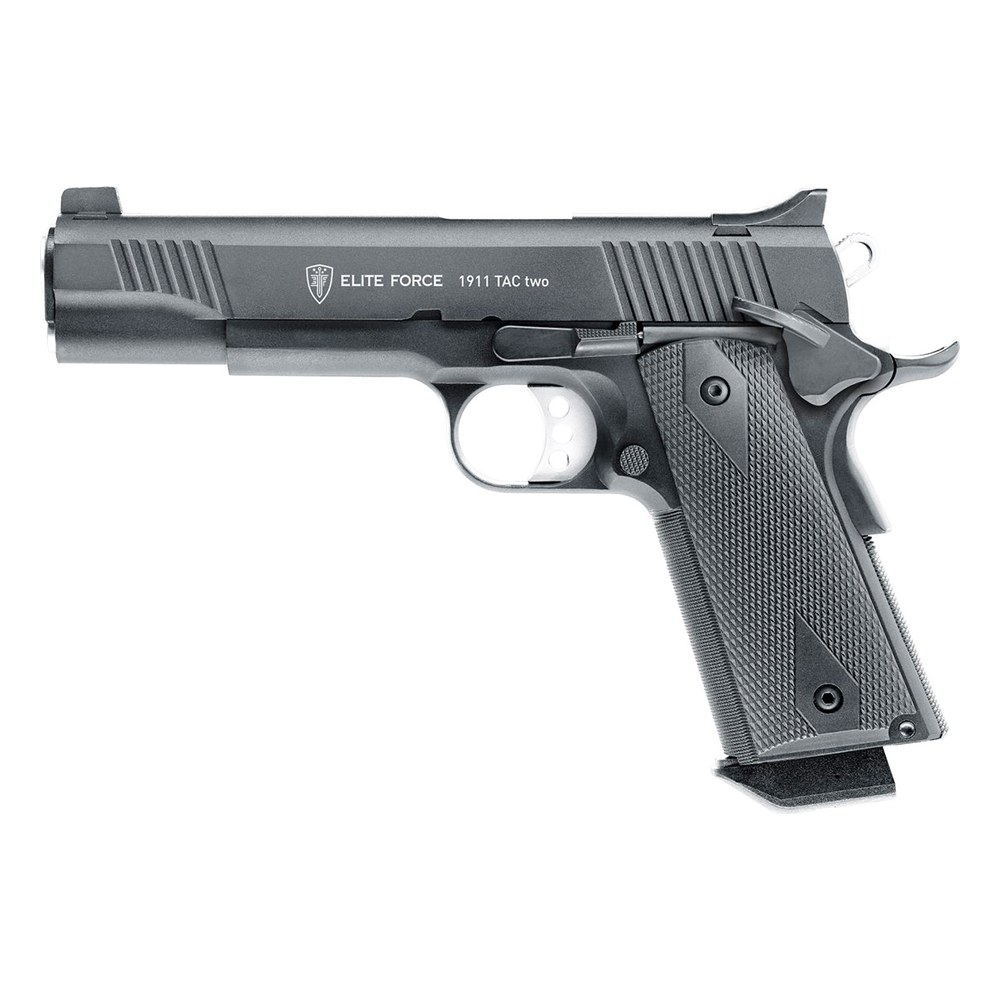 [26499] Elite Force 1911 GBB TAC TWO Full Métal Noir 1j