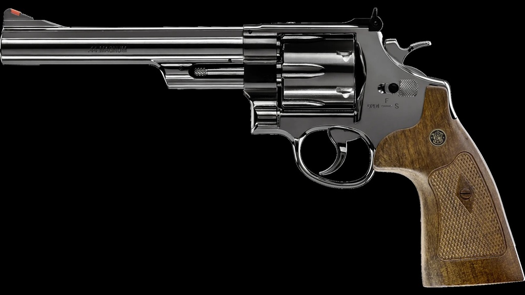 [26465] Smith & Wesson M29 Revolver 6mm Co2 6.5" Full Metal Bleui 1.5J