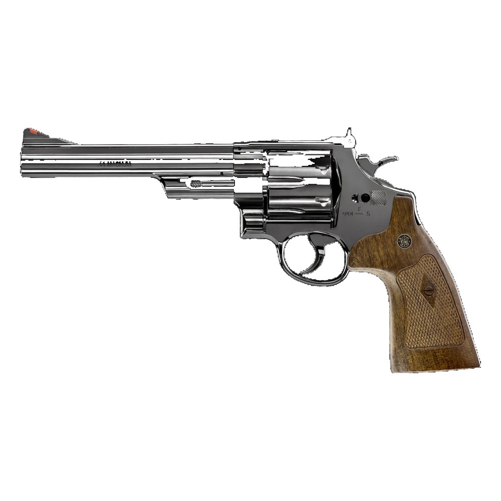 [26465] Smith & Wesson M29 Revolver 6mm Co2 6.5" Full Metal Bleui 1.5J