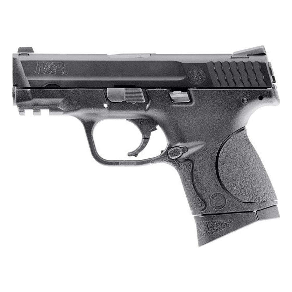 Smith & Wesson M&P9C Noir GBB 6mm Culasse Metal Gaz Blowback 0.8J