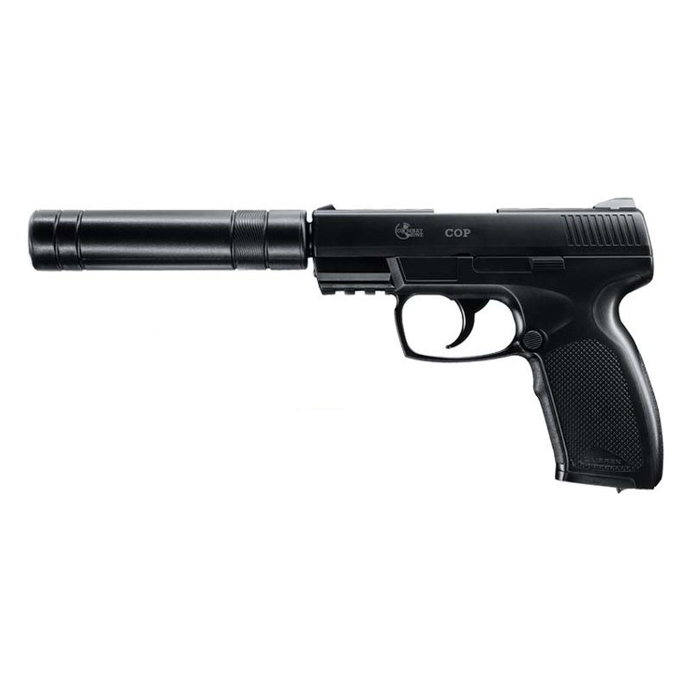 [25958] Combat Zone COP SK Noir CO2 Fixe avec silencieux 1.9J