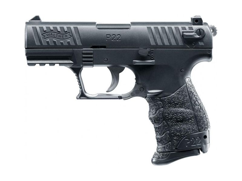 [25891] Walther P22 Noir Culasse Métal SPRING 0.5J