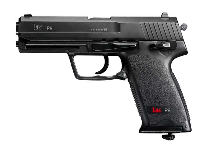[25617] HK P8 BK Canon Métal CO2 Fixe 1.9J