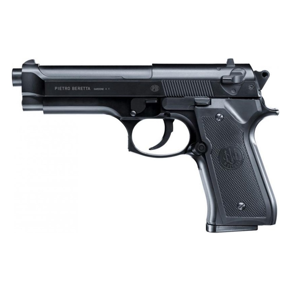 [25161] Beretta M92FS Noir Culasse Métal SPRING 0.5J