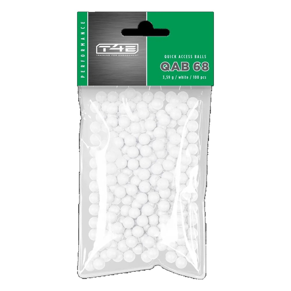 [24498] T4E QAB68 Performance Balles Brise-Glace Polymer Cal. 0.68 (x100)