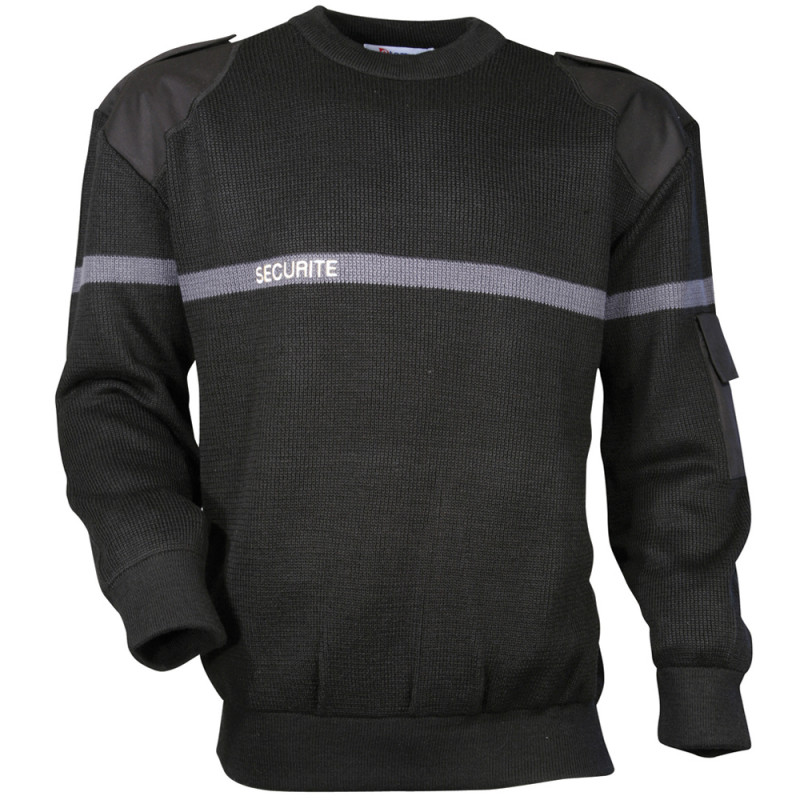 [1579S] City Guard Pull Sécurité noir S