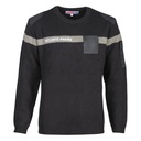 City Guard Pull Sécurité avec fenêtre noir L