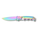 Couteau automatique Métal anodisé Lame 9cm