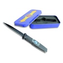 Couteau Franc Macon lame 8.5cm - Boite métal