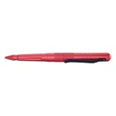 Stylo tactique de défense rouge