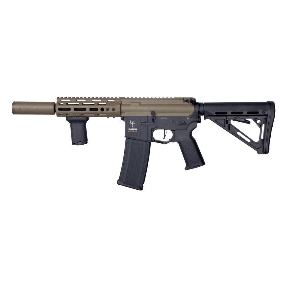 Saigo M4 Kensei Short Tan Garde-main métal AEG 1J T-DEAN