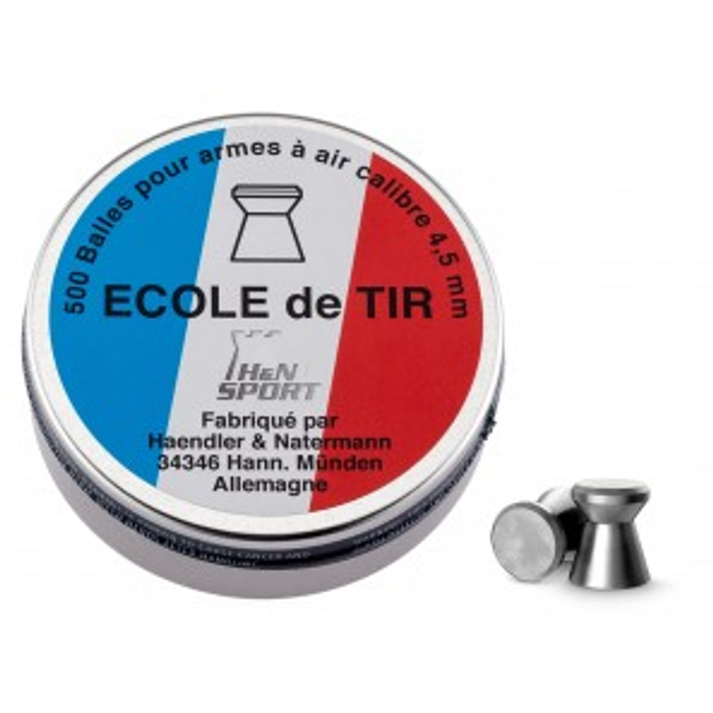 H&N Sport Shooting School Pellets 0.53g, Box of 500