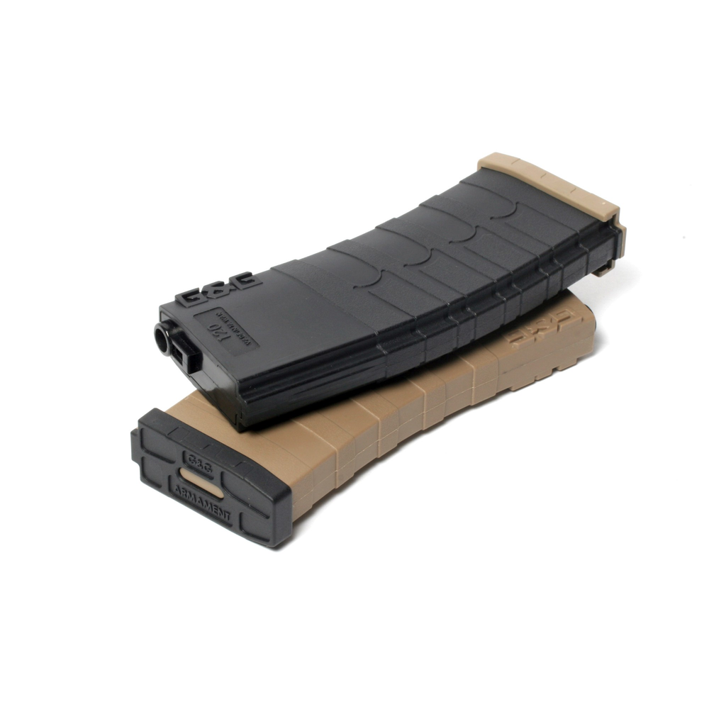 [GG-MAG-M4-120-TAN] G&G Chargeur AEG 120 coups GR16 Tan
